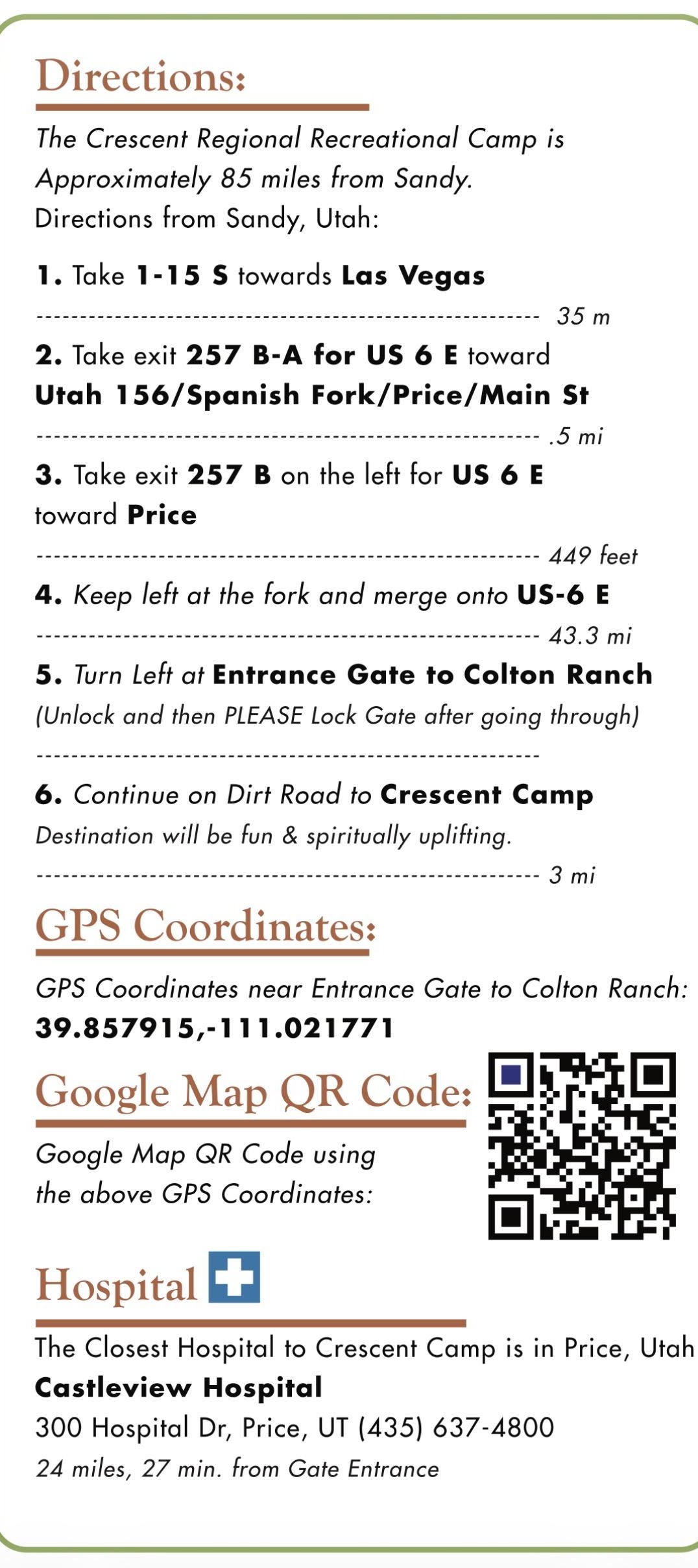 Campground detail map three